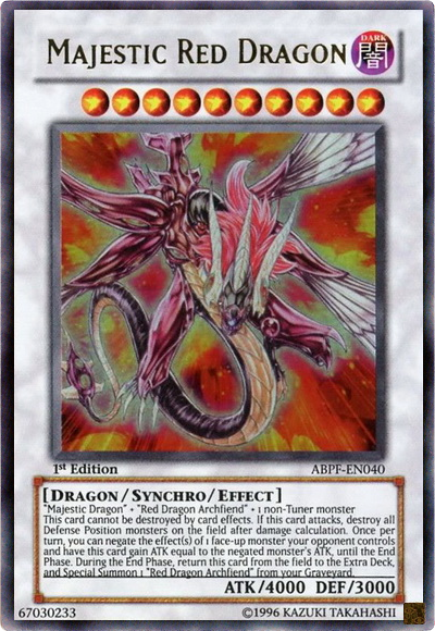 Majestic Red Dragon [ABPF-EN040] Ultra Rare | Play N Trade Winnipeg