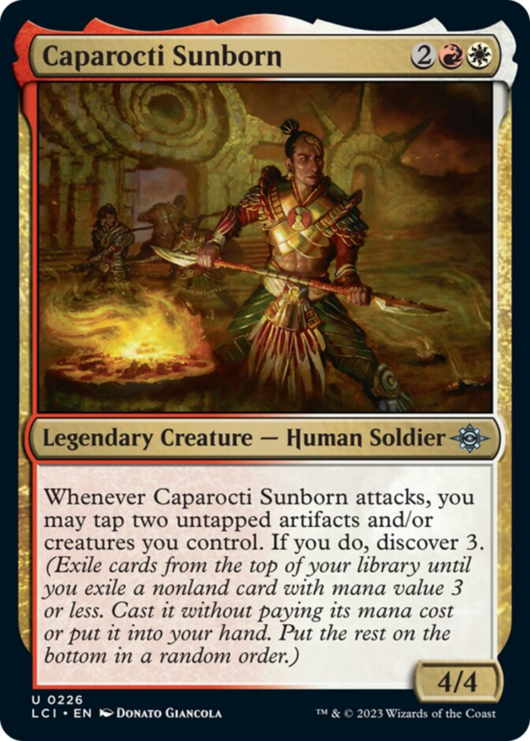 Caparocti Sunborn [The Lost Caverns of Ixalan] | Play N Trade Winnipeg