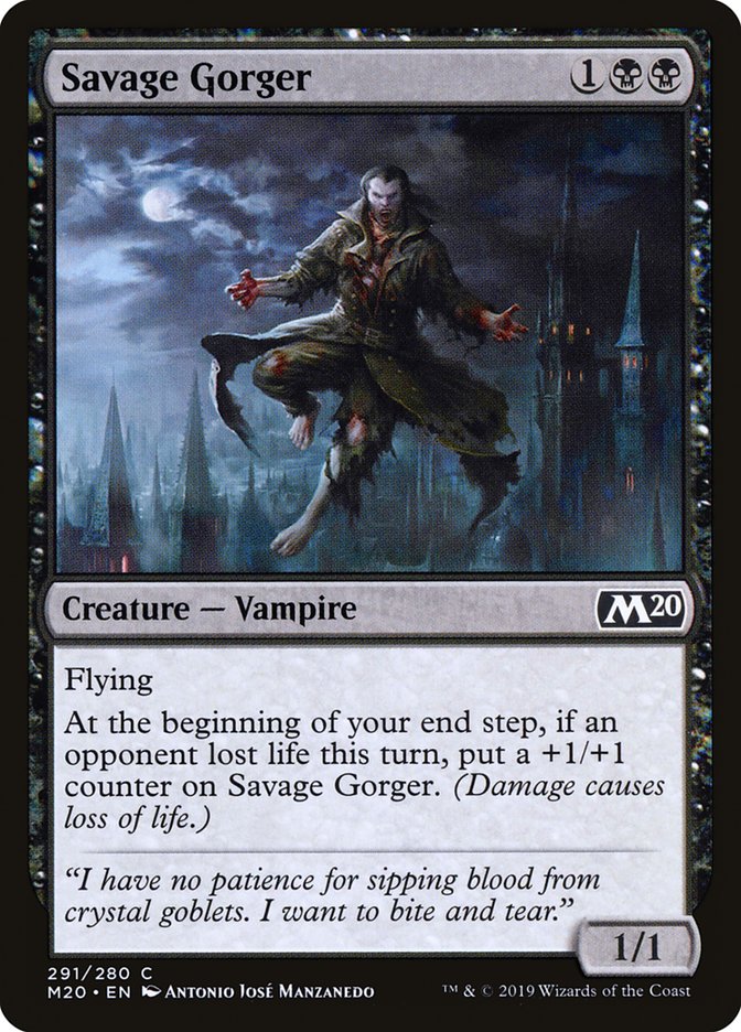 Savage Gorger [Core Set 2020] | Play N Trade Winnipeg