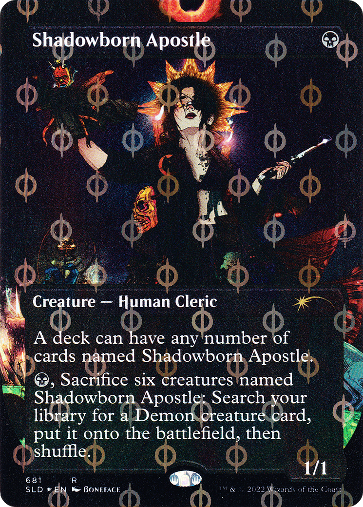 Shadowborn Apostle (681) (Step-and-Compleat Foil) [Secret Lair Drop Promos] | Play N Trade Winnipeg