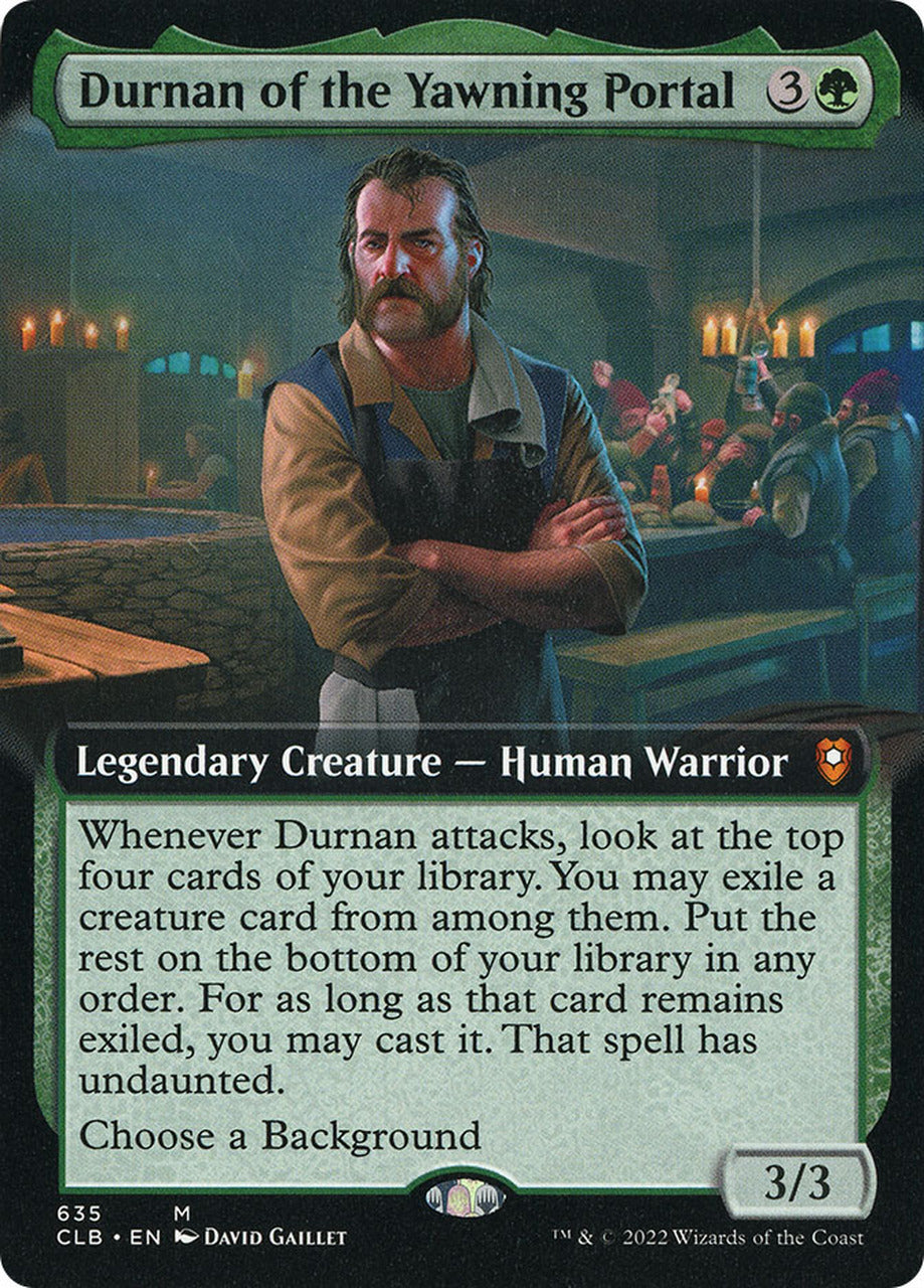 Durnan of the Yawning Portal (Extended Art) [Commander Legends: Battle for Baldur's Gate] | Play N Trade Winnipeg