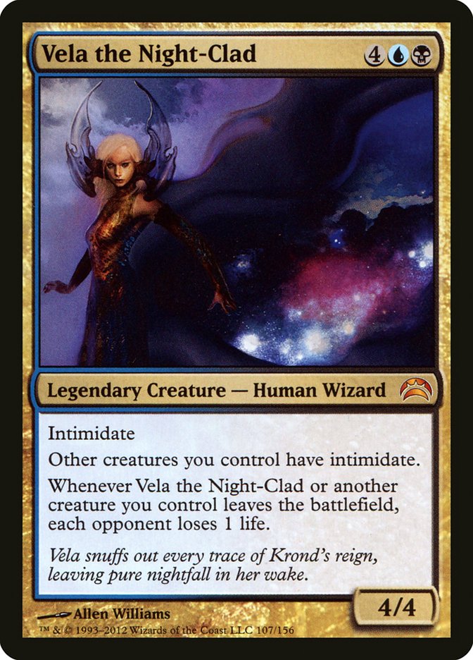 Vela the Night-Clad [Planechase 2012] | Play N Trade Winnipeg