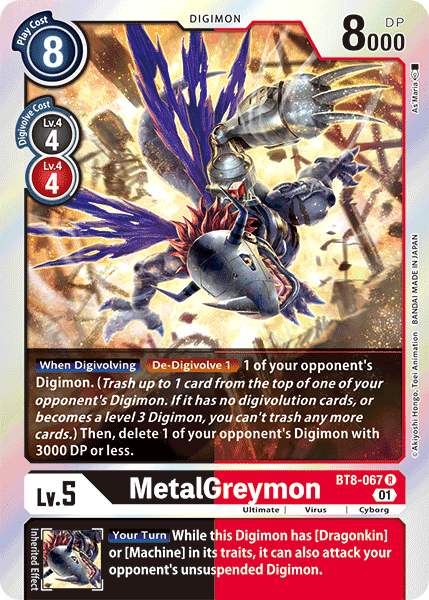 MetalGreymon [BT8-067] [New Awakening] | Play N Trade Winnipeg