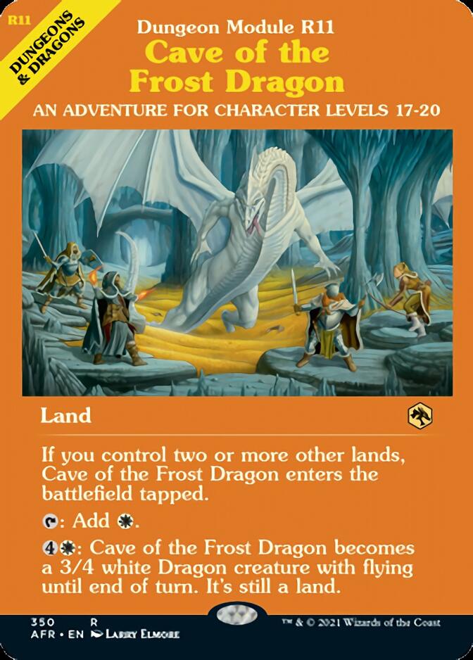 Cave of the Frost Dragon (Dungeon Module) [Dungeons & Dragons: Adventures in the Forgotten Realms] | Play N Trade Winnipeg