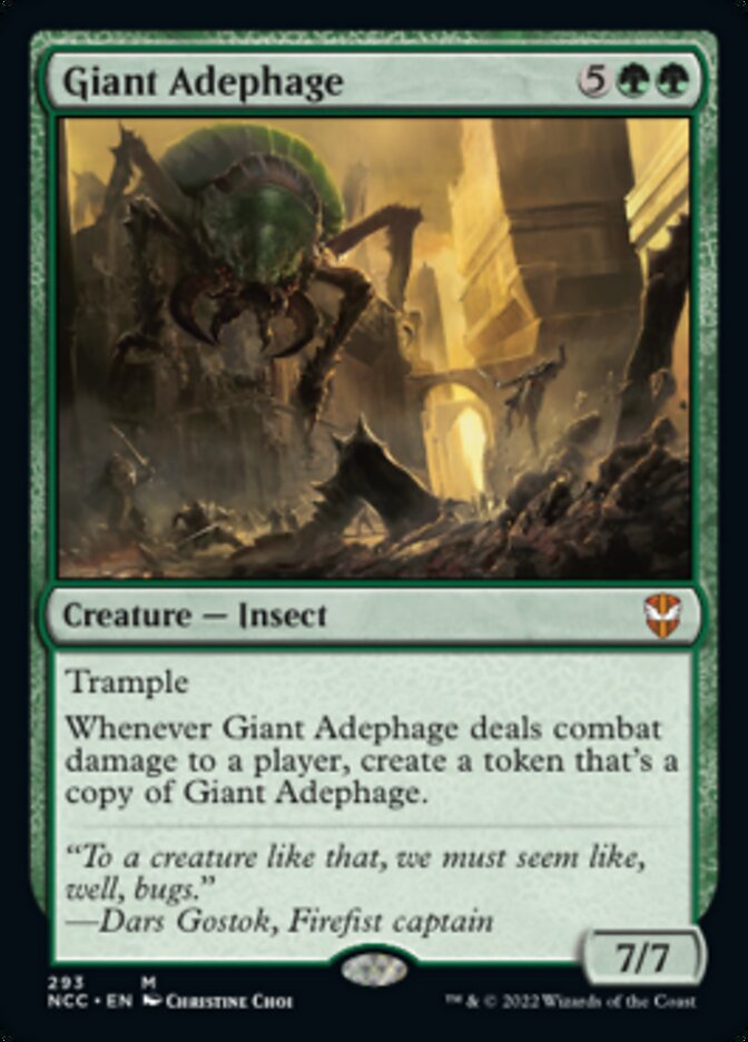 Giant Adephage [Streets of New Capenna Commander] | Play N Trade Winnipeg