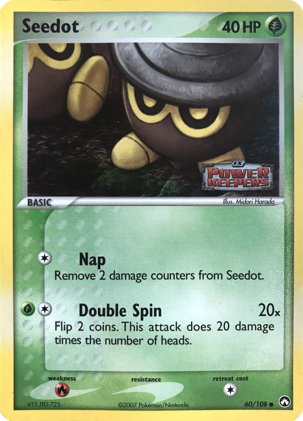 Seedot (60/108) (Stamped) [EX: Power Keepers] | Play N Trade Winnipeg