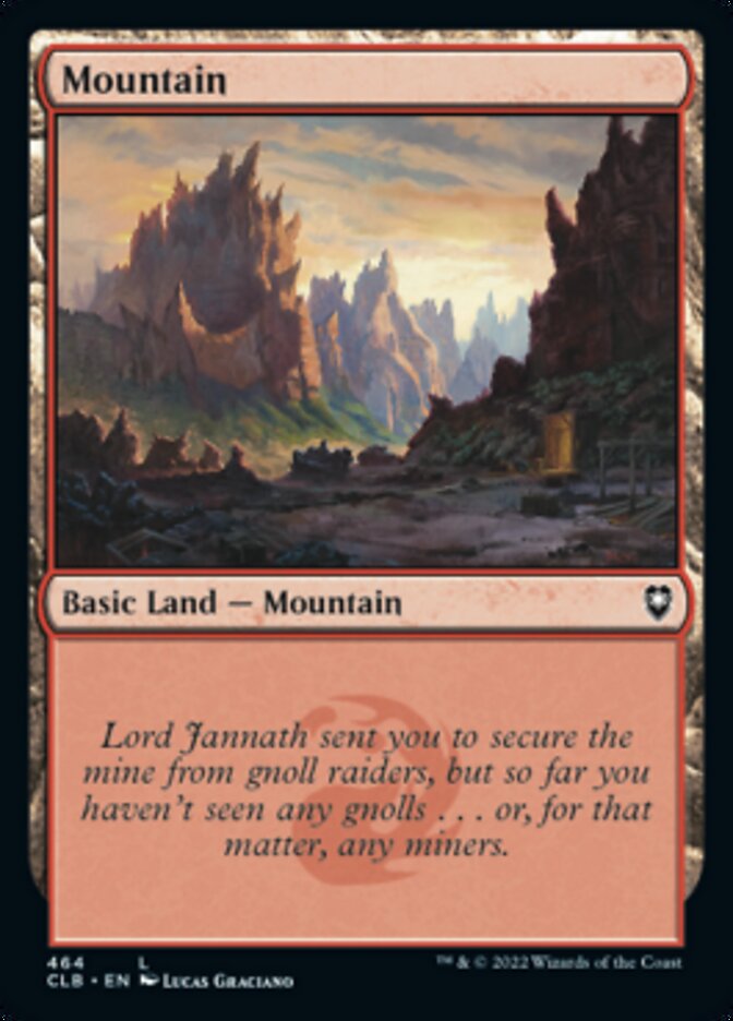 Mountain (464) [Commander Legends: Battle for Baldur's Gate] | Play N Trade Winnipeg