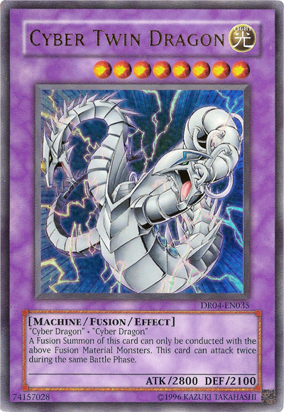 Cyber Twin Dragon [DR04-EN035] Ultra Rare | Play N Trade Winnipeg