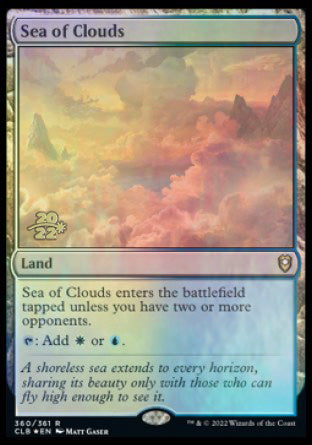 Sea of Clouds [Commander Legends: Battle for Baldur's Gate Prerelease Promos] | Play N Trade Winnipeg