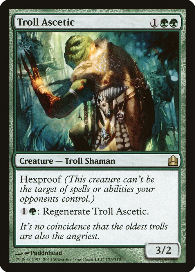 Troll Ascetic [Commander 2011] | Play N Trade Winnipeg