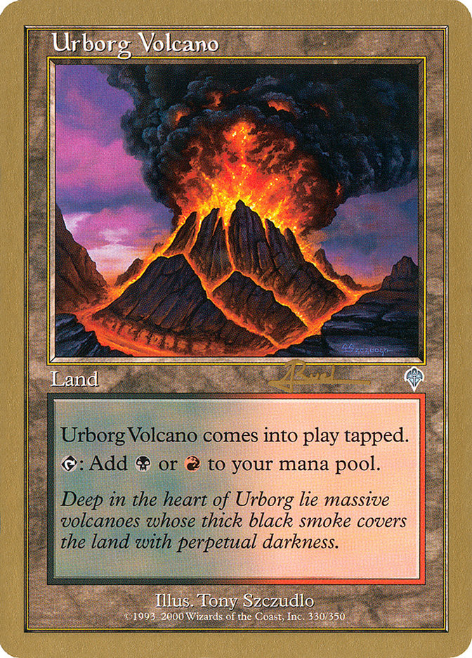 Urborg Volcano (Antoine Ruel) [World Championship Decks 2001] | Play N Trade Winnipeg