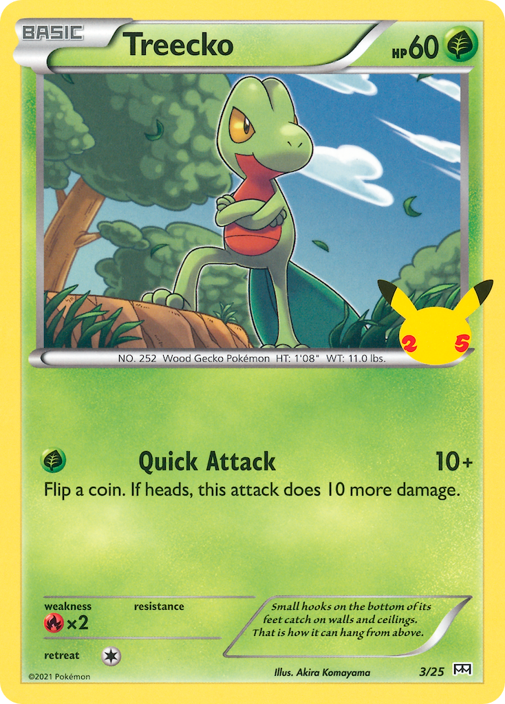 Treecko (3/25) [McDonald's 25th Anniversary] | Play N Trade Winnipeg