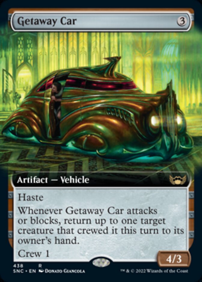 Getaway Car (Extended Art) [Streets of New Capenna] | Play N Trade Winnipeg