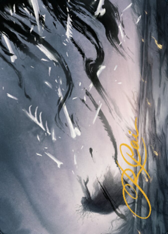 Shadow Prophecy Art Card (Gold-Stamped Signature) [Dominaria United Art Series] | Play N Trade Winnipeg