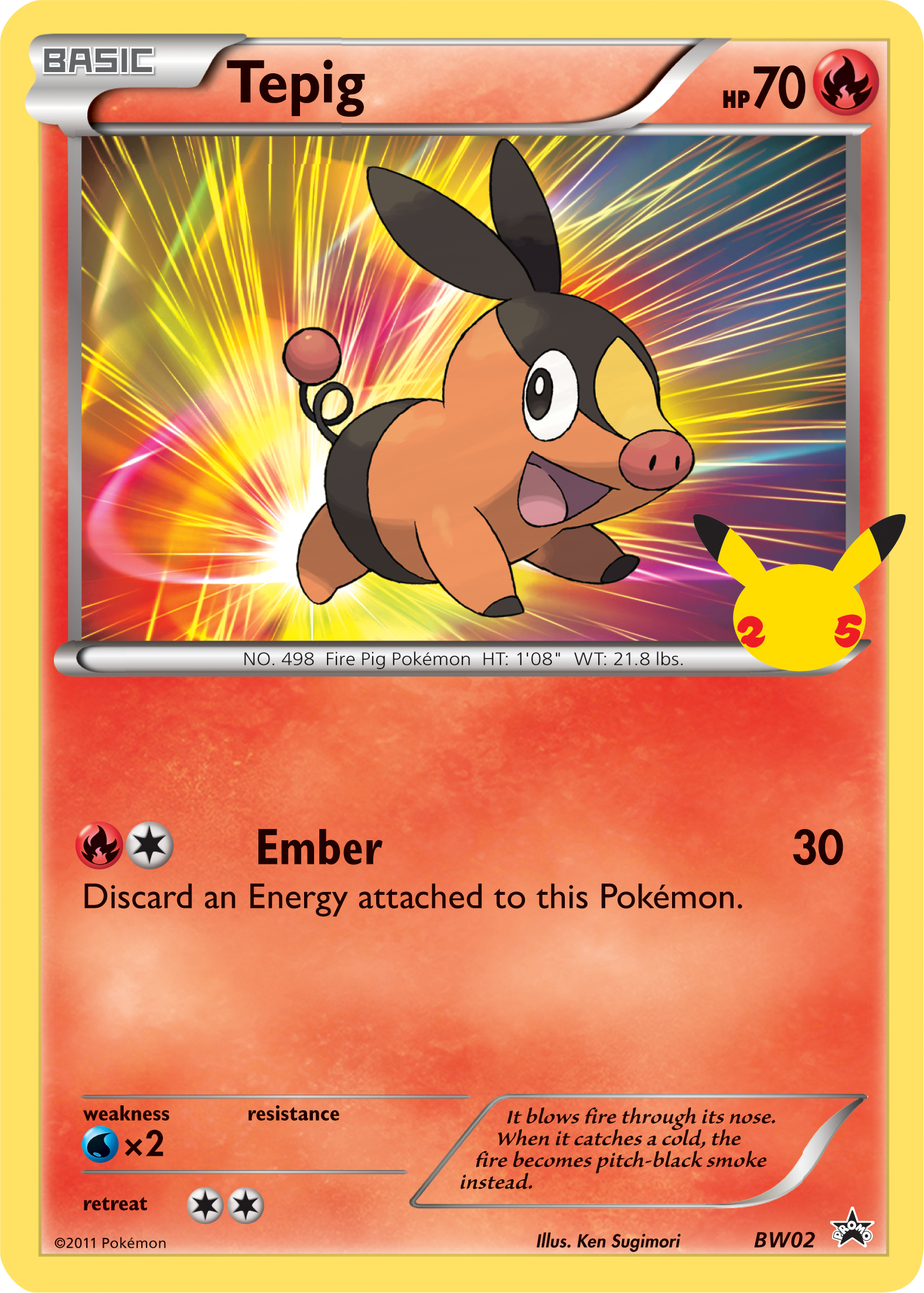 Tepig (BW02) [First Partner Pack] | Play N Trade Winnipeg