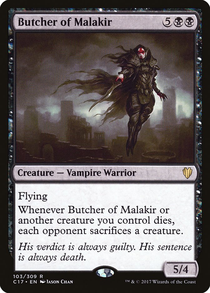 Butcher of Malakir [Commander 2017] | Play N Trade Winnipeg