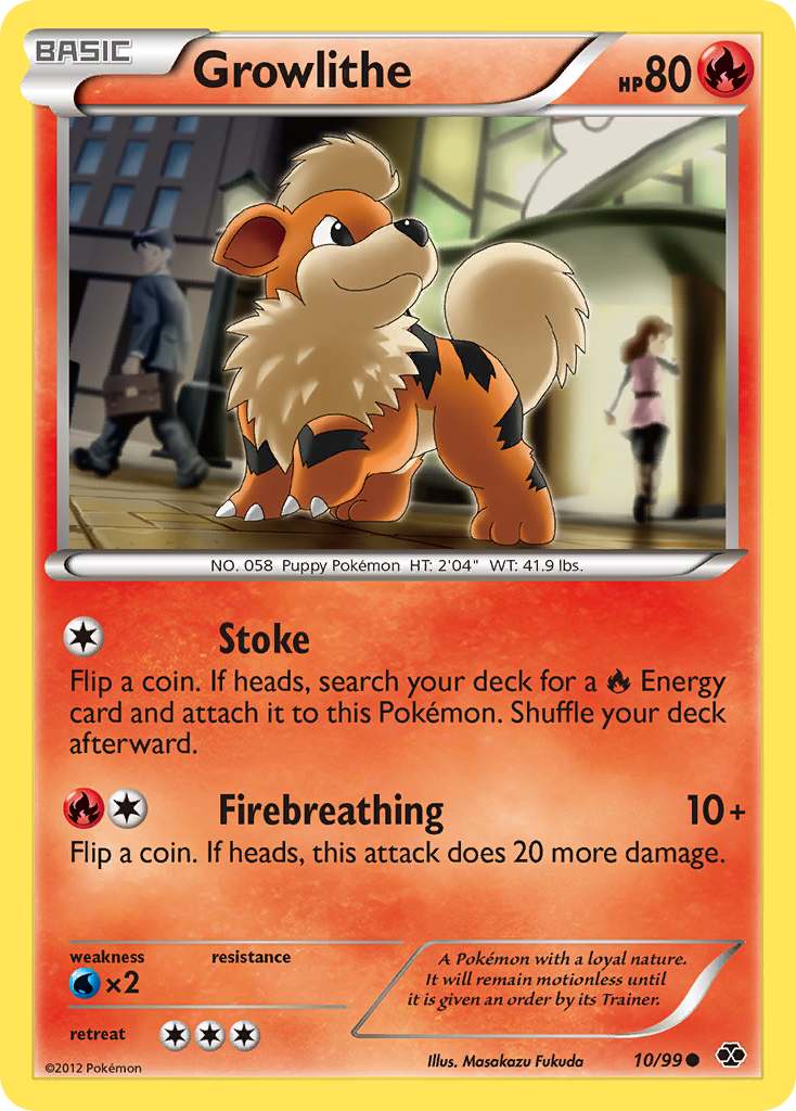 Growlithe (10/99) [Black & White: Next Destinies] | Play N Trade Winnipeg