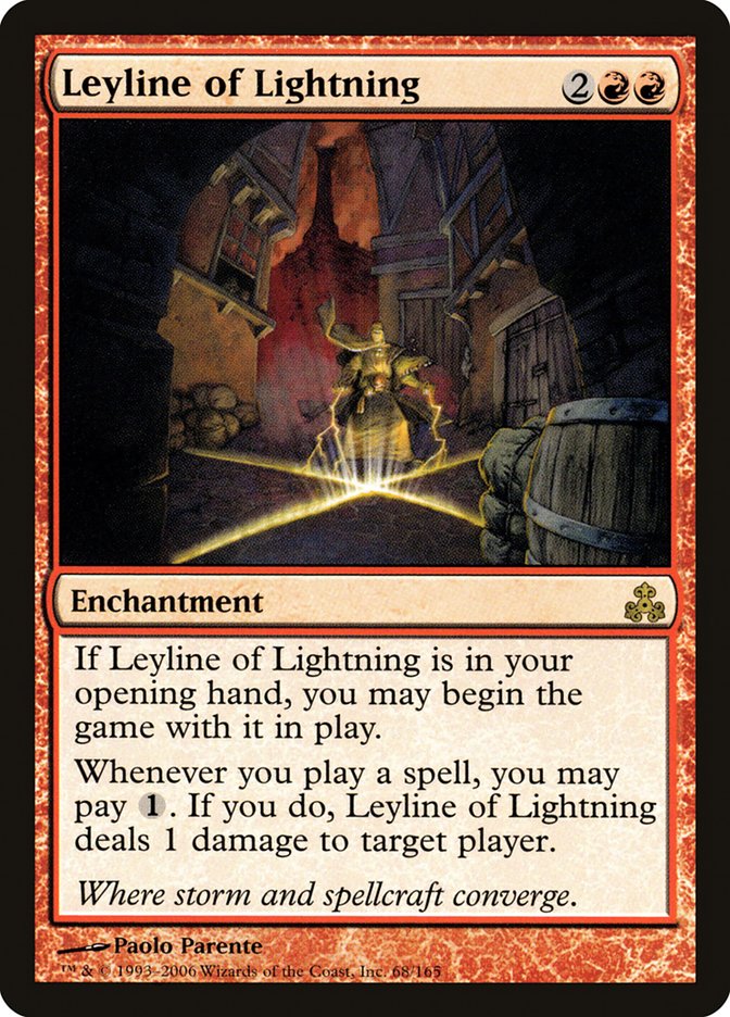 Leyline of Lightning [Guildpact] | Play N Trade Winnipeg