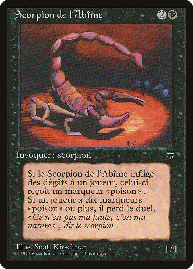Pit Scorpion (French) - "Scorpion de l'Abime" [Renaissance] | Play N Trade Winnipeg