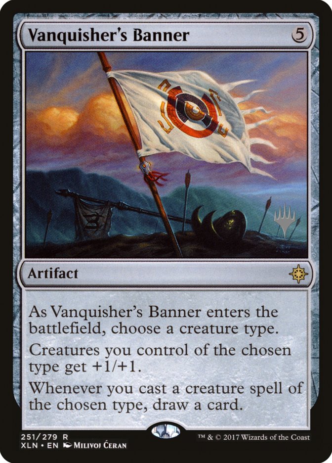 Vanquisher's Banner (Promo Pack) [Ixalan Promos] | Play N Trade Winnipeg