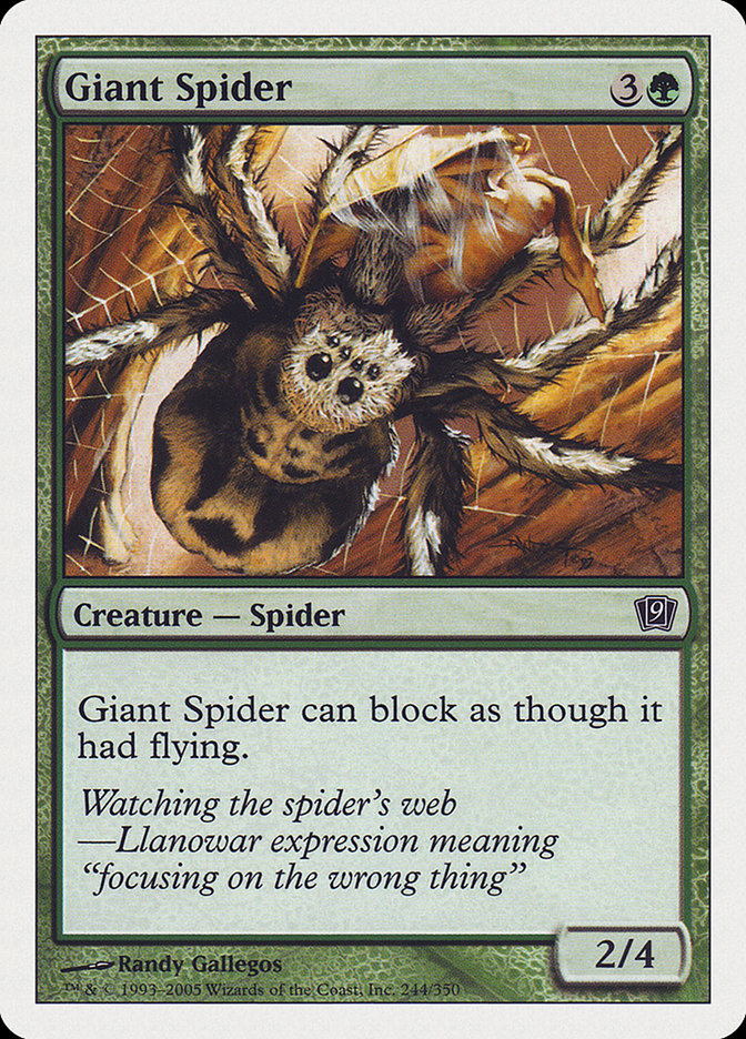 Giant Spider [Ninth Edition] | Play N Trade Winnipeg