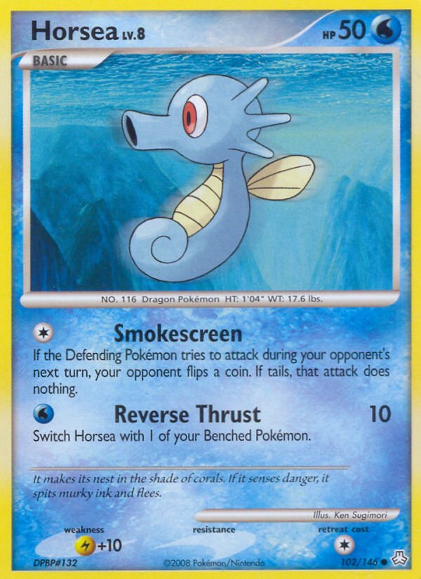 Horsea (102/146) [Diamond & Pearl: Legends Awakened] | Play N Trade Winnipeg