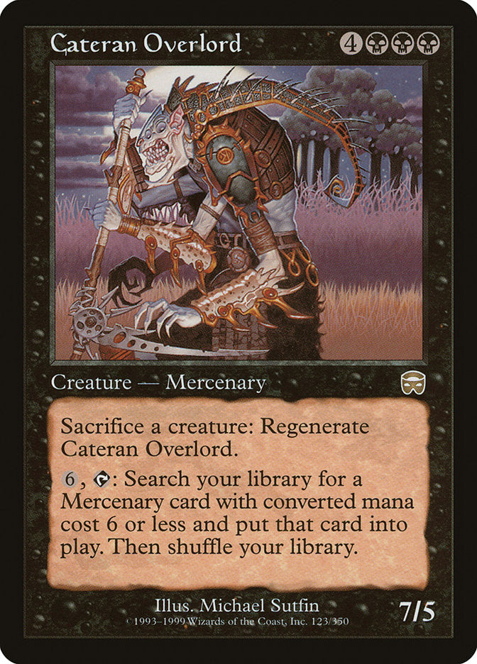 Cateran Overlord [Mercadian Masques] | Play N Trade Winnipeg