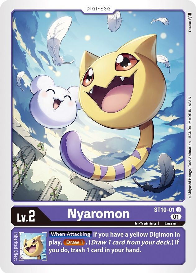 Nyaromon [ST10-01] [Starter Deck: Parallel World Tactician] | Play N Trade Winnipeg