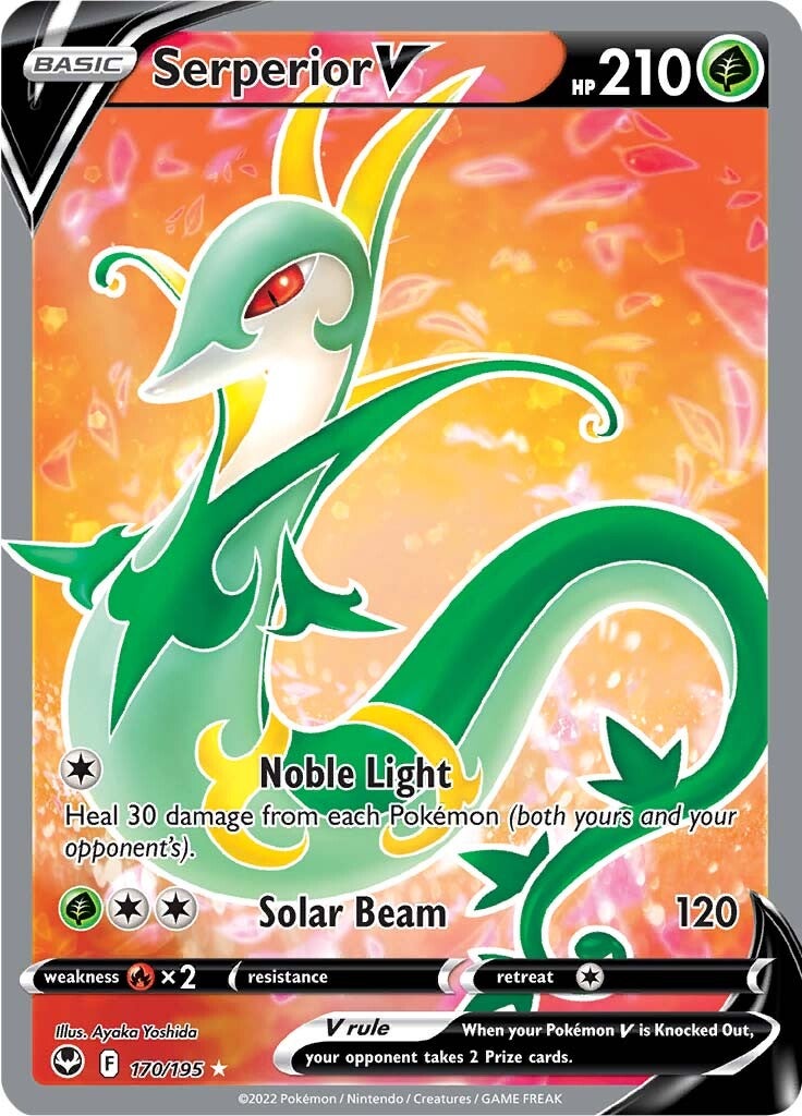 Serperior V (170/195) [Sword & Shield: Silver Tempest] | Play N Trade Winnipeg