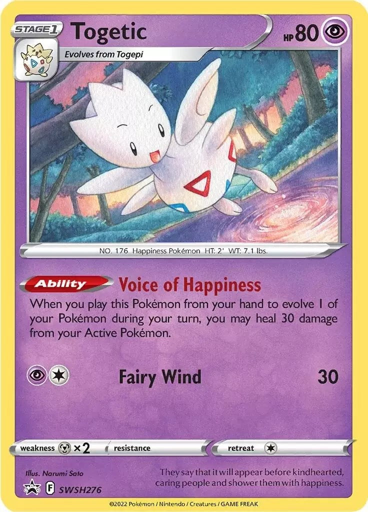 Togetic (SWSH276) [Sword & Shield: Black Star Promos] | Play N Trade Winnipeg