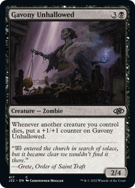 Gavony Unhallowed [Jumpstart 2022] | Play N Trade Winnipeg