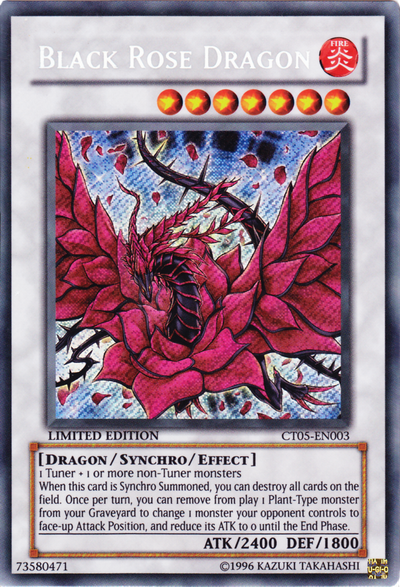 Black Rose Dragon [CT05-EN003] Secret Rare | Play N Trade Winnipeg