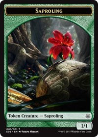 Saproling // Treasure (010) Double-sided Token [Explorers of Ixalan Tokens] | Play N Trade Winnipeg
