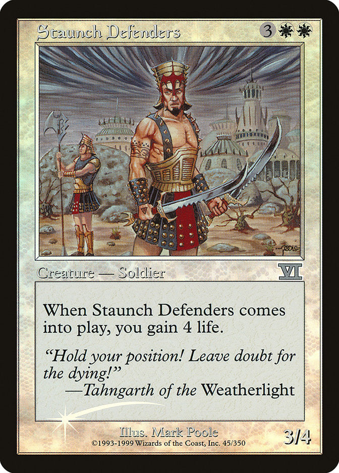 Staunch Defenders [Friday Night Magic 2000] | Play N Trade Winnipeg