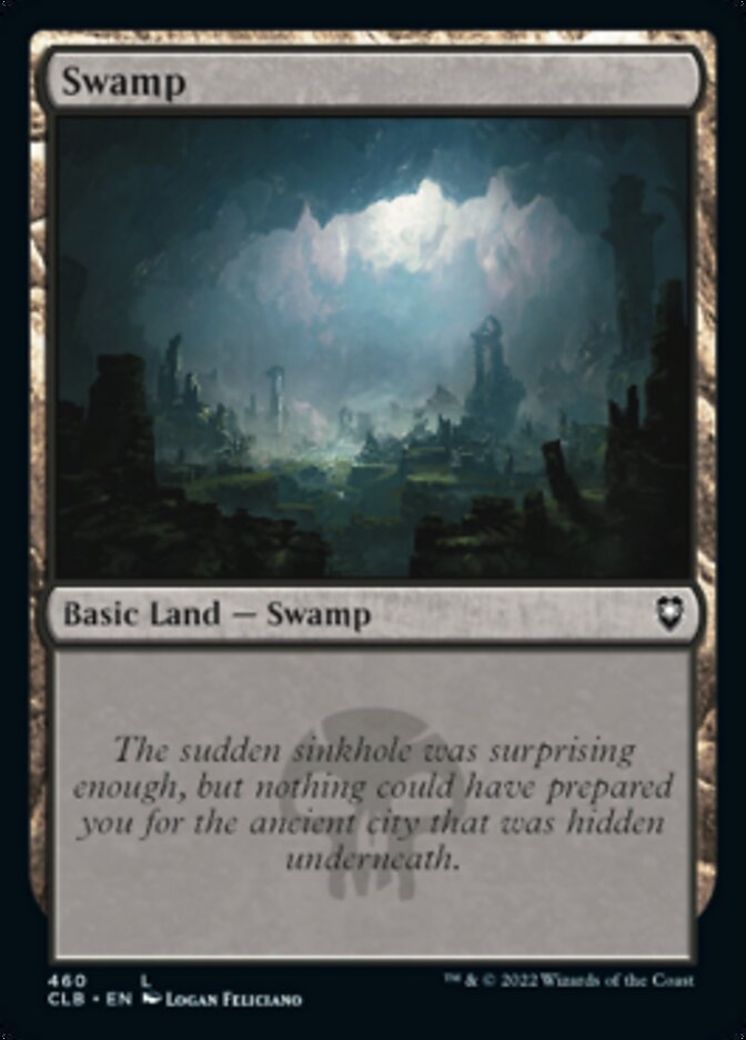 Swamp (460) [Commander Legends: Battle for Baldur's Gate] | Play N Trade Winnipeg