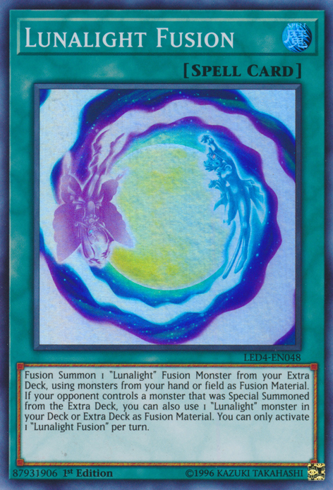 Lunalight Fusion [LED4-EN048] Super Rare | Play N Trade Winnipeg