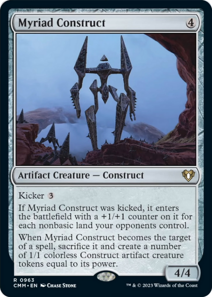 Myriad Construct [Commander Masters] | Play N Trade Winnipeg
