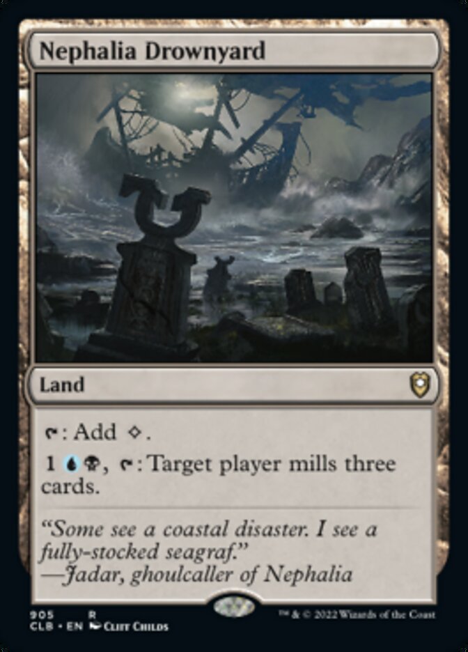 Nephalia Drownyard [Commander Legends: Battle for Baldur's Gate] | Play N Trade Winnipeg