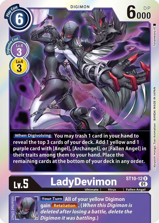 LadyDevimon [ST10-12] [Starter Deck: Parallel World Tactician] | Play N Trade Winnipeg