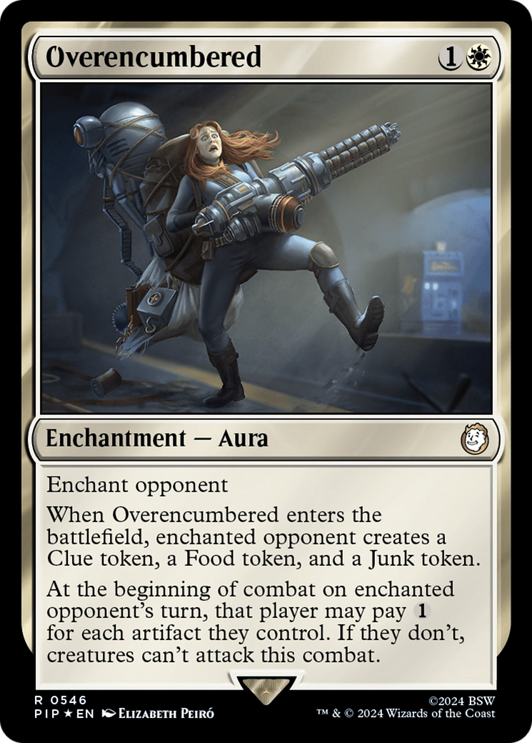 Overencumbered (Surge Foil) [Fallout] | Play N Trade Winnipeg