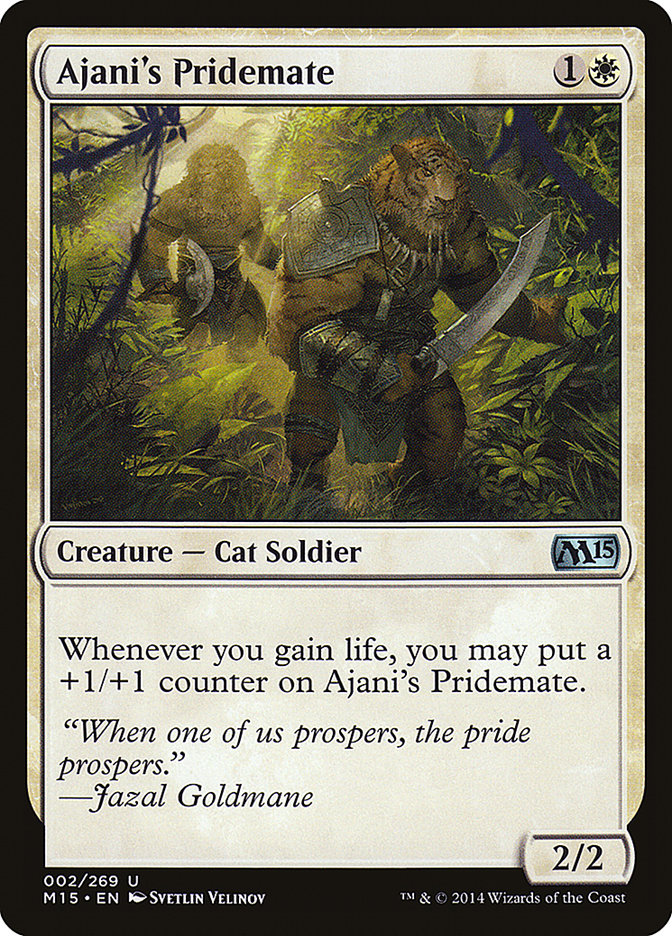 Ajani's Pridemate [Magic 2015] | Play N Trade Winnipeg