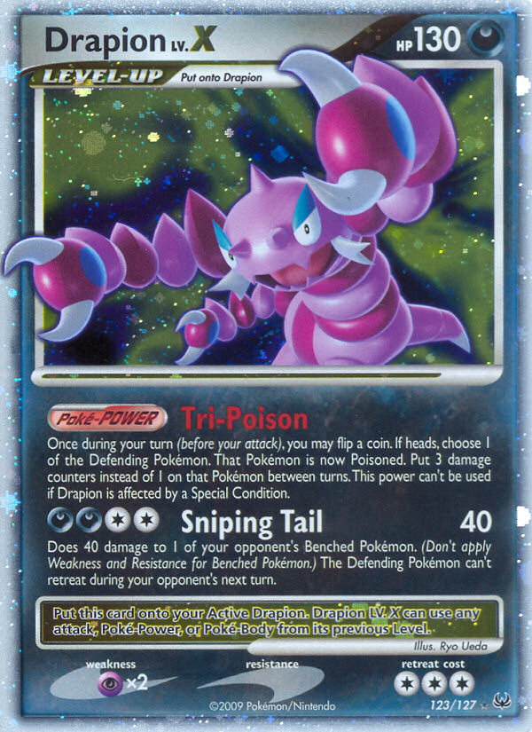 Drapion LV.X (123/127) [Platinum: Base Set] | Play N Trade Winnipeg