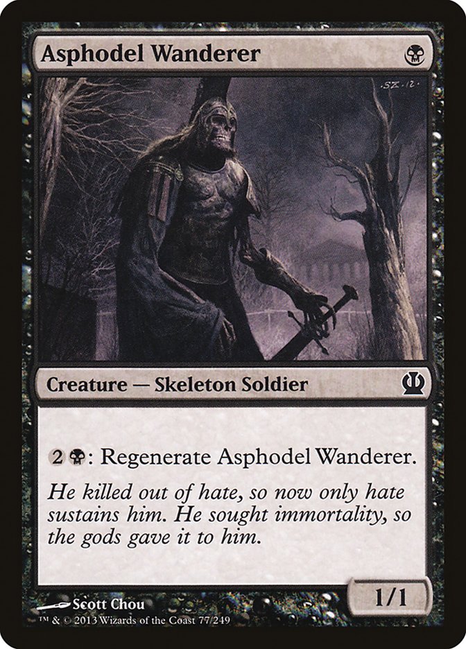 Asphodel Wanderer [Theros] | Play N Trade Winnipeg