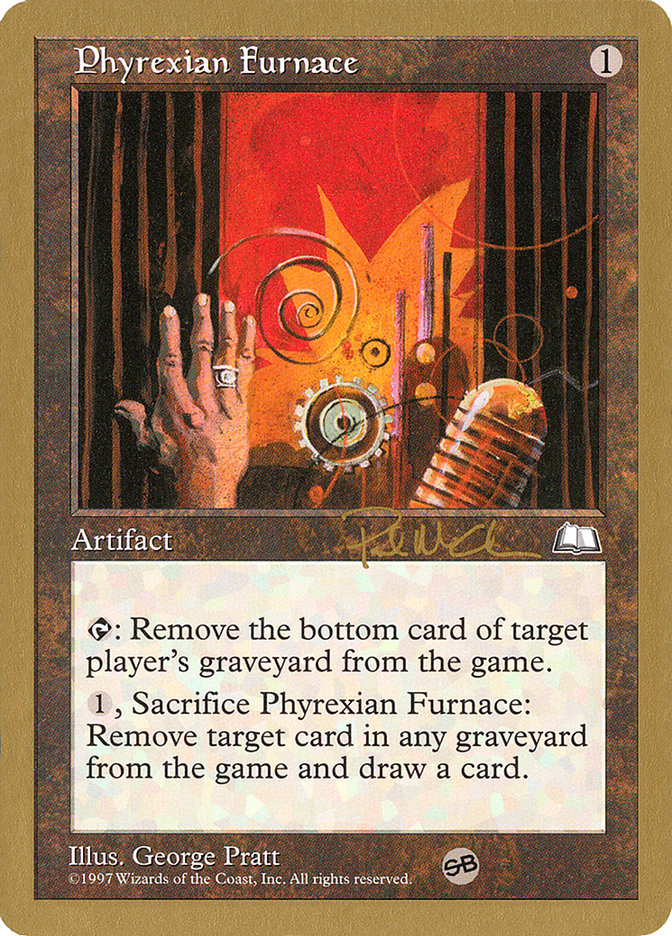 Phyrexian Furnace (Paul McCabe) (SB) [World Championship Decks 1997] | Play N Trade Winnipeg