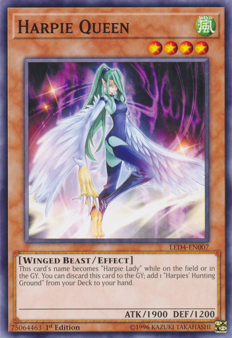 Harpie Queen [LED4-EN007] Common | Play N Trade Winnipeg