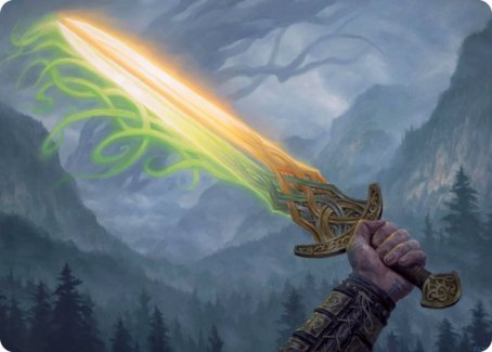 Sword of Hearth and Home Art Card [Modern Horizons 2 Art Series] | Play N Trade Winnipeg