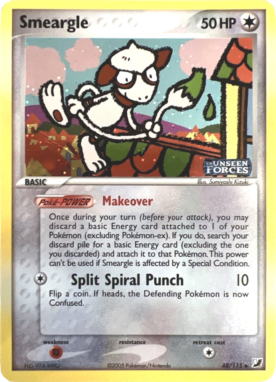 Smeargle (48/115) (Stamped) [EX: Unseen Forces] | Play N Trade Winnipeg