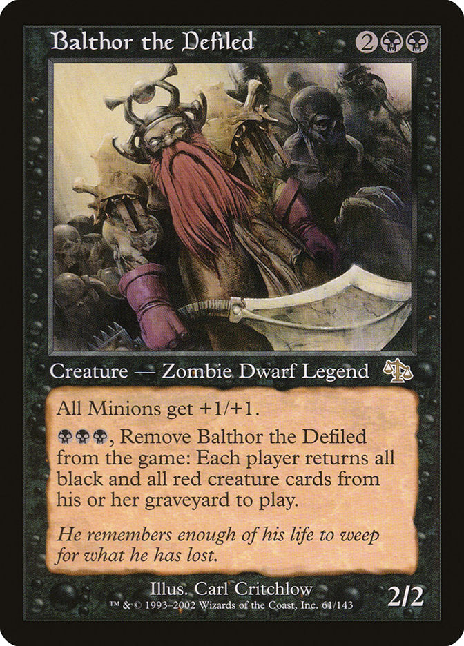 Balthor the Defiled [Judgment] | Play N Trade Winnipeg