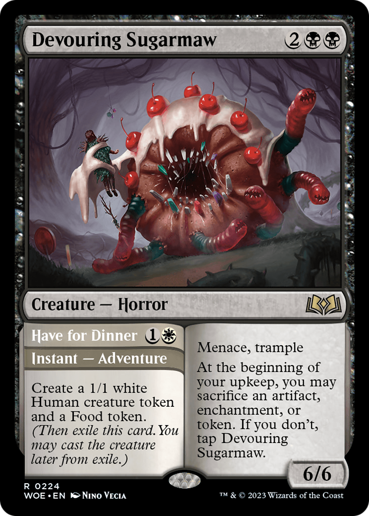 Devouring Sugarmaw // Have For Dinner [Wilds of Eldraine] | Play N Trade Winnipeg