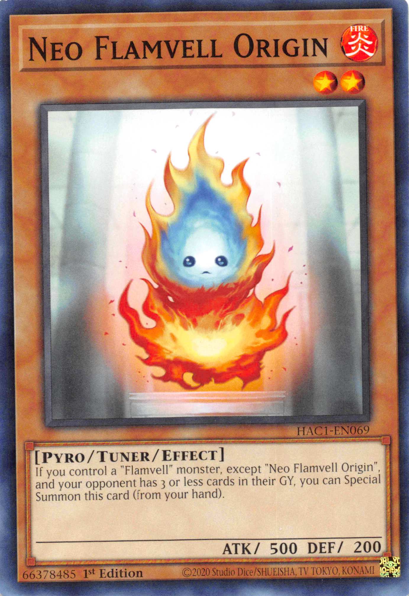 Neo Flamvell Origin [HAC1-EN069] Common | Play N Trade Winnipeg